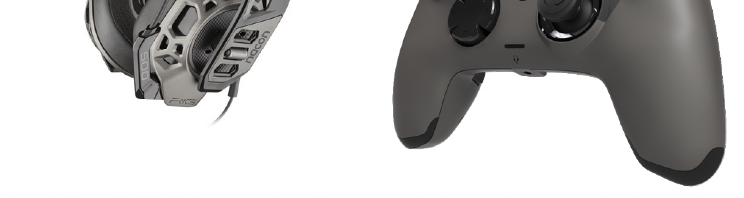 Nacon et Plantronics Gaming dévoilent une nouvelle manette et un nouveau casque PlayStation 4