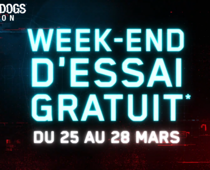 Watch Dogs Legion gratuit ce week-end