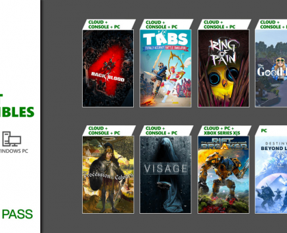 Xbox Game Pass : Back 4 Blood, Destiny 2: Au-delà de la Lumière et d'autres jeux