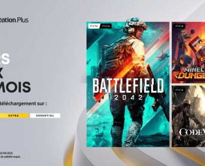 Les jeux mensuels PlayStation Plus de Mars 2023