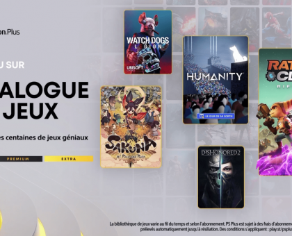 Les jeux du catalogue PlayStation Plus de Mai 2023
