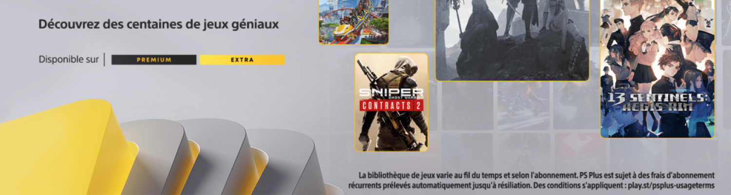 Les jeux du catalogue PlayStation Plus de Septembre 2023