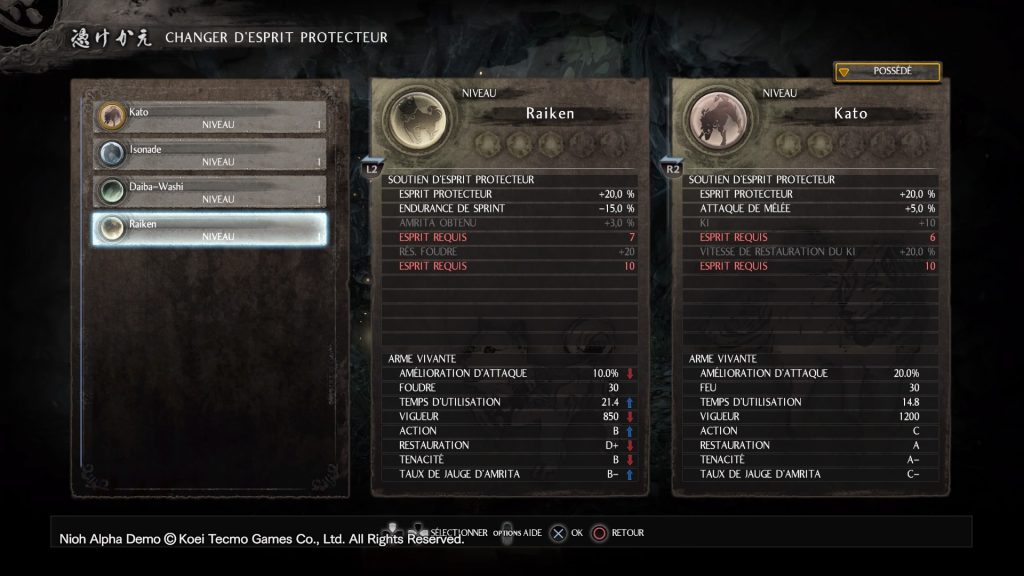 Nioh Alpha