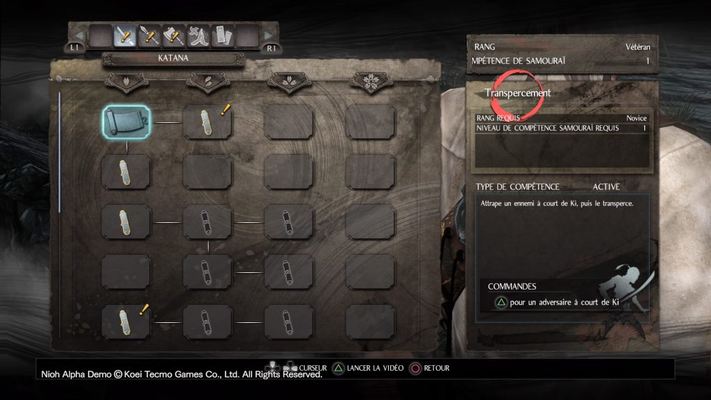 Nioh Alpha