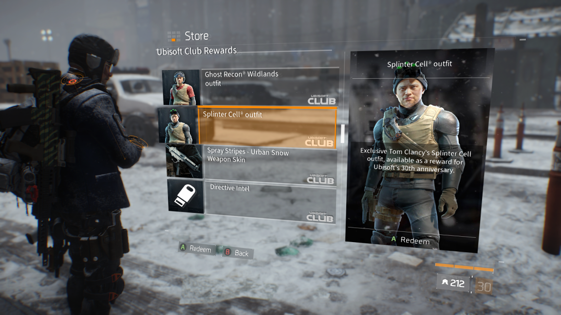 The Division tenues