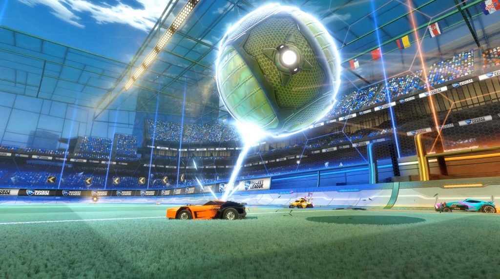 Rocket League mode Rumble trailer