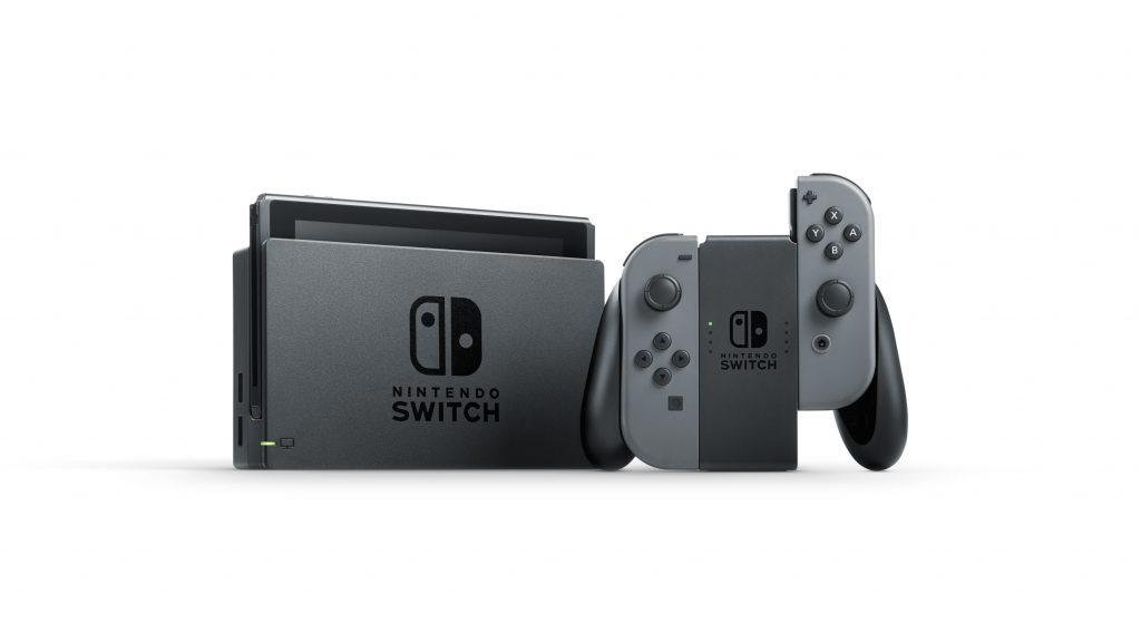 Switch Console grey Joy-Con