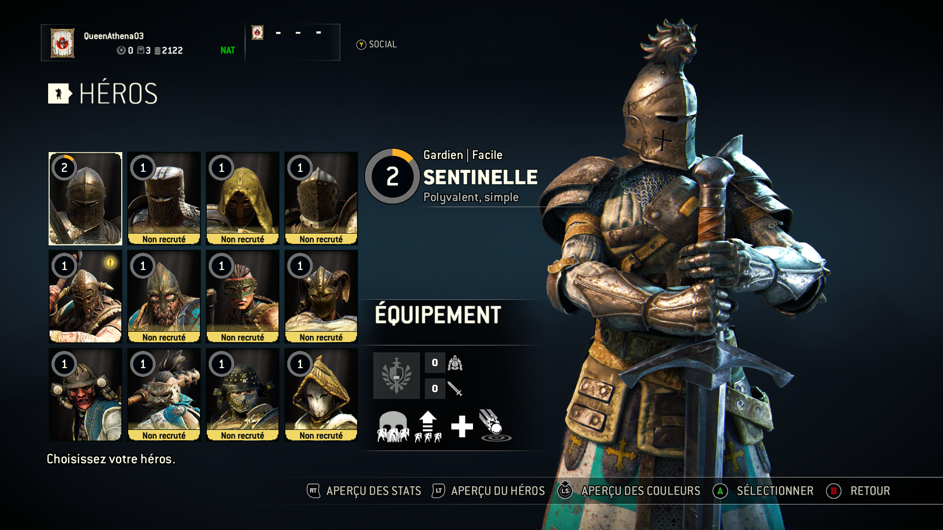 For Honor - Factions et classes