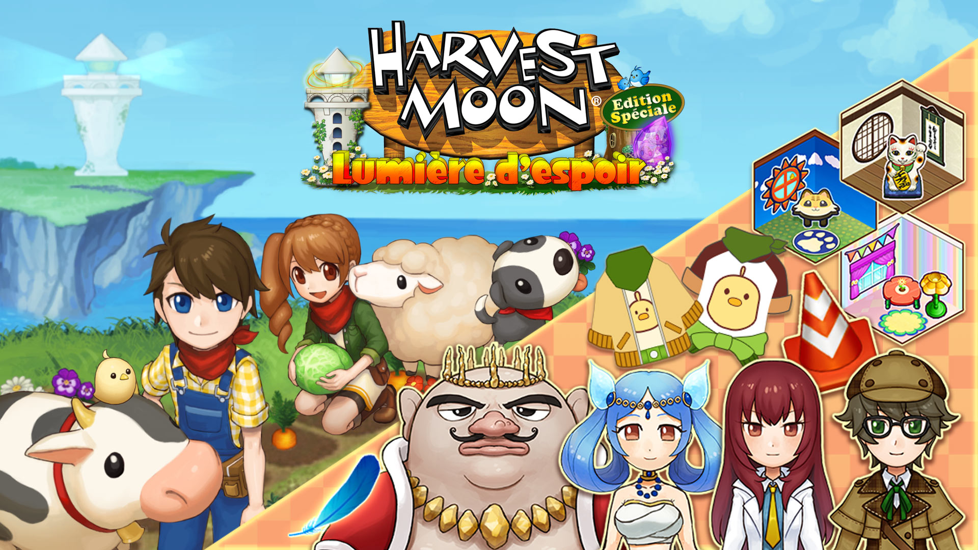 Jeu PS4 Harvest Moon : Lumière D'espoir - Édition Spéciale - Neuf Sous Blister