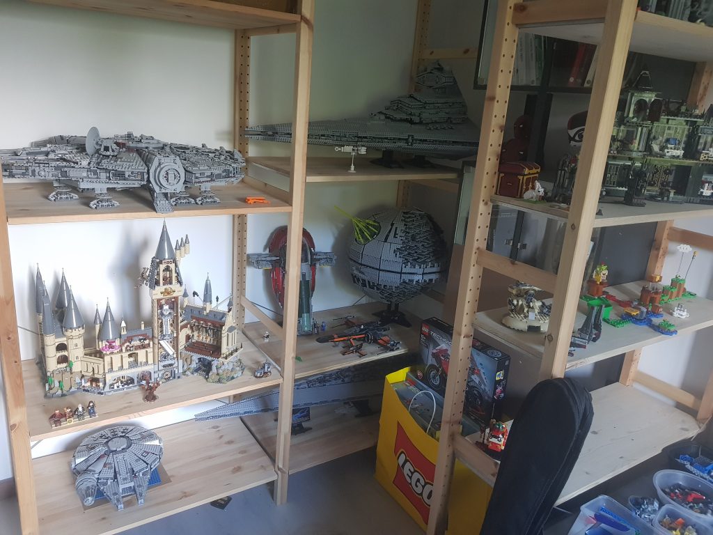 Une petite collection de vaisseaux qui prend forme et place petit à petit