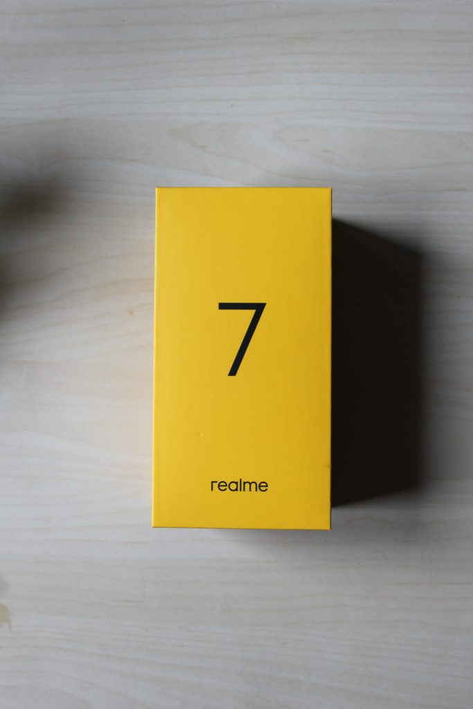 La boite du Realme 7