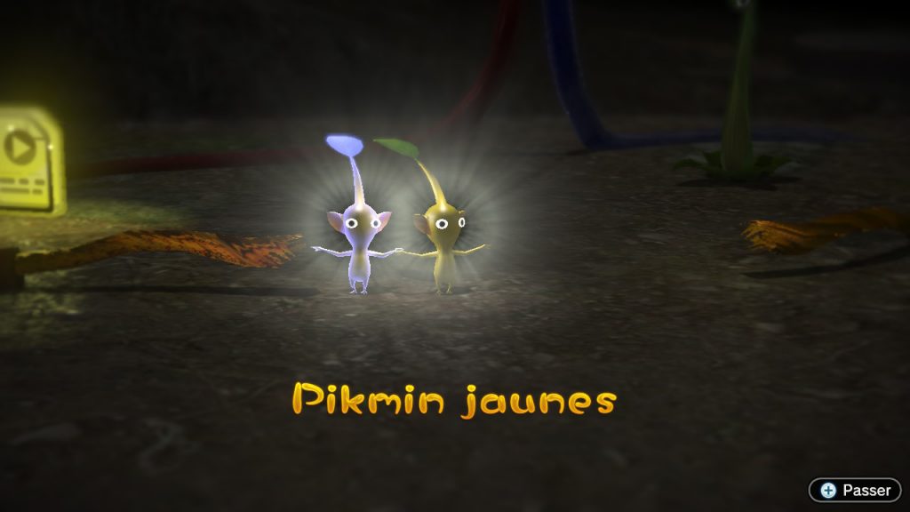 Pikmin jaunes pour l'électricité