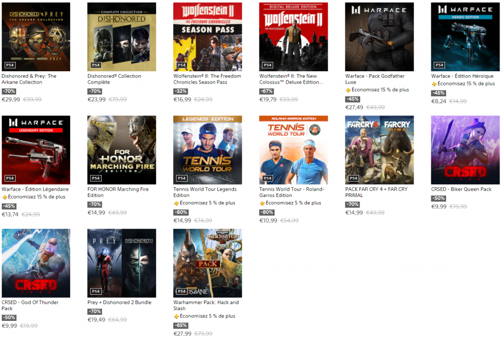 SOLDES du PlayStation Store (1)