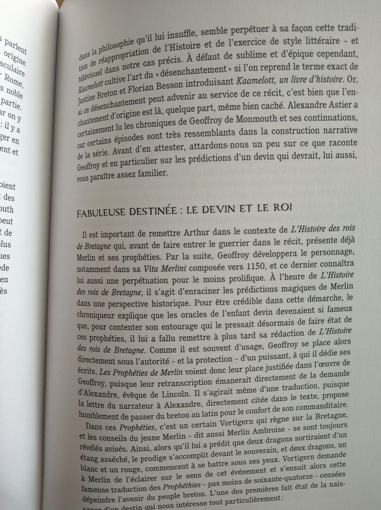 EXPLORER KAAMELOTT. LES DESSOUS DE LA TABLE RONDE (2)