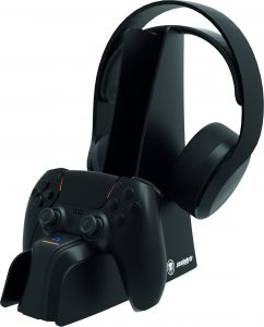 Snakebyte PS5 Dual Charge & Headset Stand (black)