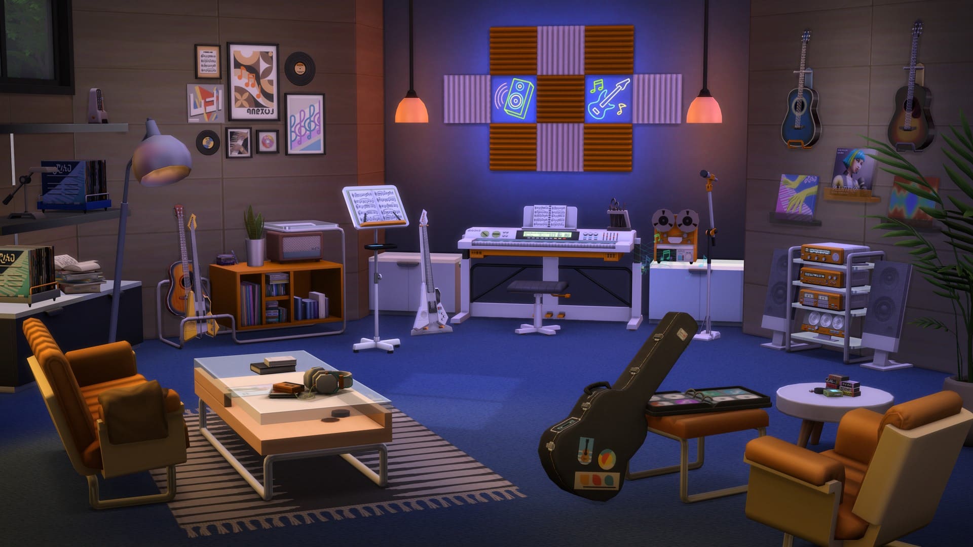 The Sims 4 Music Den Kit 02