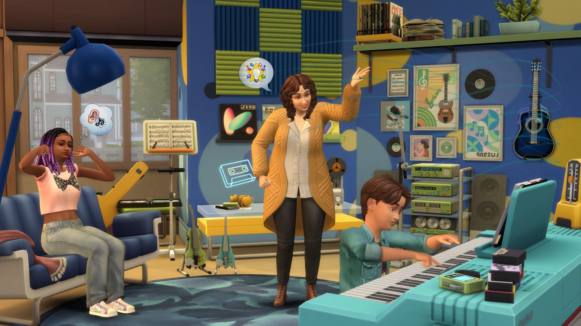 The Sims 4 Music Den Kit 03