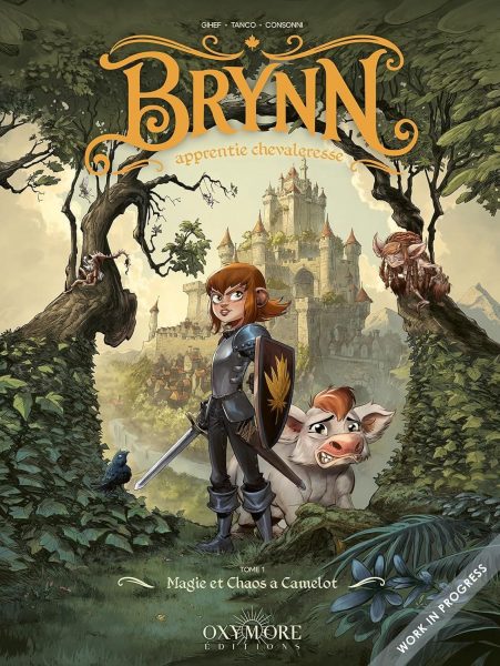 Brynn apprentie chevaleresse - T01 Cover